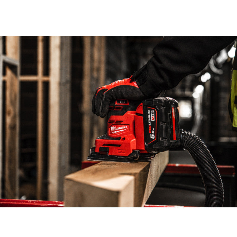 Ponceuse vibrante ¼” MILWAUKEE M18 BQSS-502B