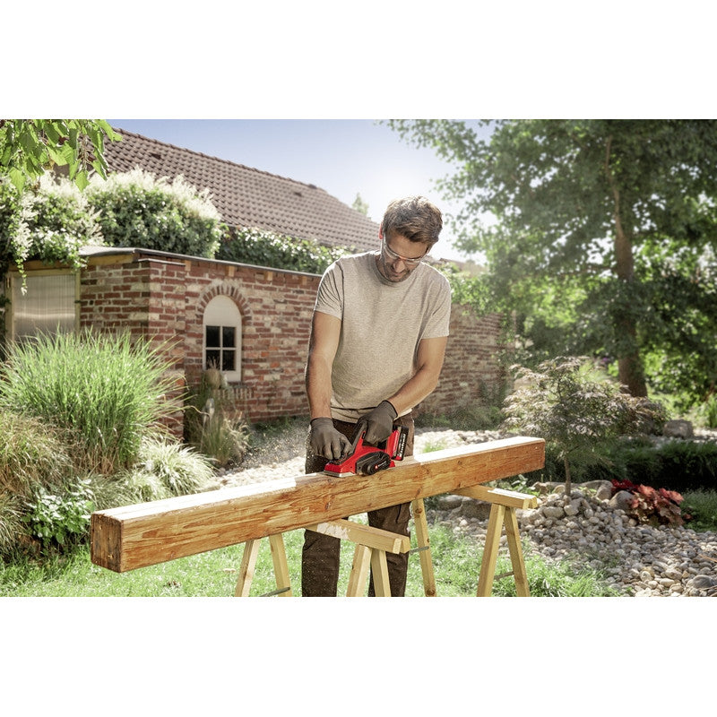 Rabot sans fil 18V Larg. 82mm EINHELL TE-PL 18/82 Li - Solo Power X-Change (vendu sans batterie)