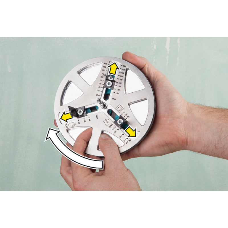 Scie cloche réglable WOLFCRAFT 5978000 Ø45-130 mm