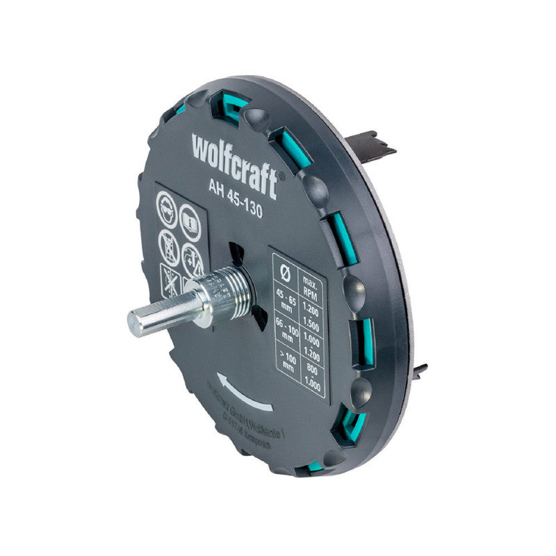 Scie cloche réglable WOLFCRAFT 5978000 Ø45-130 mm