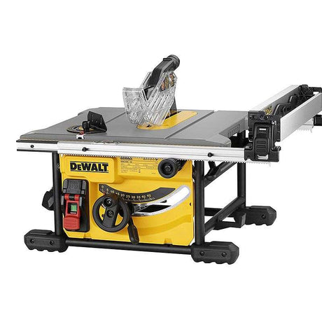 Scie sur table Ø210mm 1850W DEWALT DWE7485RS-QS avec piètement à roulettes DE7400