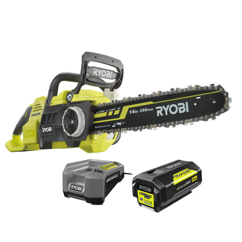 2 Chaînes De Scie Pour Ryobi RY36CSX35A 35cm - 3/8 LP 1,3mm 52 Maillons Pleine Burin