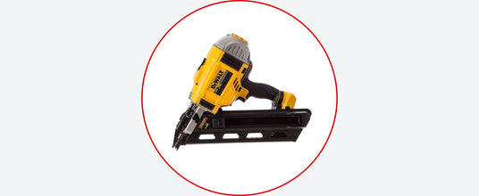 Cloueur Charpente sur batterie