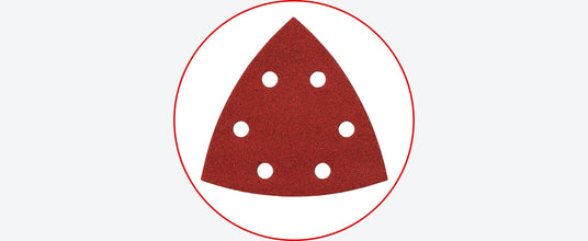 Lot de triangles abrasifs