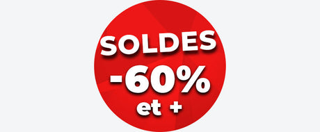 Soldes -60% et plus