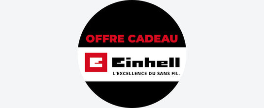 1 tondeuse EINHELL achetée = 1 coupe-bordure OFFERT
