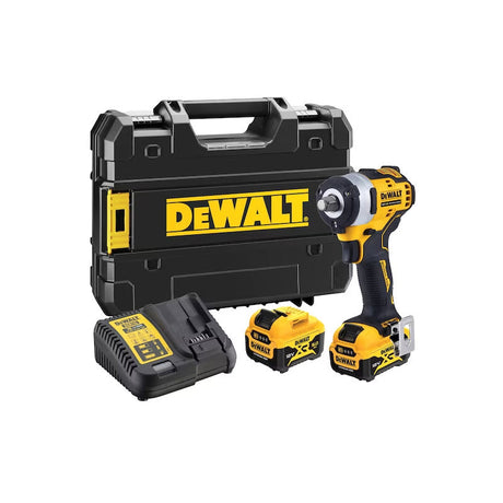 Boulonneuse à chocs ½”  339 Nm 12V DEWALT DCF901P2T-QW avec coffret et 2 batteries 5,0 Ah