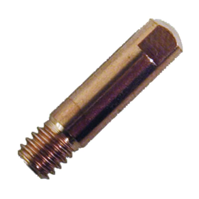 10 Tubes contact Ø 0,8 /M6 - GYS - pour torches 150 / 250 A - Spécial alu
