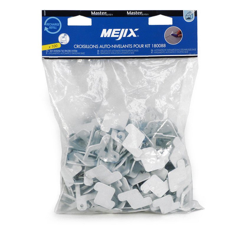 100 cales pour croisillons auto nivelants MEJIX 180089