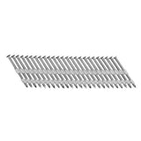 1000 Pointes en Bandes 34° -  55 x 2.8 mm 34° Tête Bombée Inox A4 Annelée Liaison Plastique NORFIX NFX11412 A4
