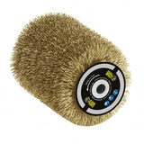 Brosse fils laitonnés souples FARTOOLS  REX80/ONE80 Diamètre 80 MM, Epaisseur 100 MM,