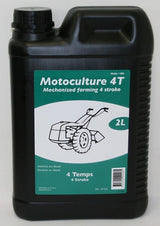 Huile 4 Temps Motoculture 2 Litres – Lubrifiant Moteur pour Tondeuse, Motoculteur, Tracteur Tondeuse – Anti-Corrosion