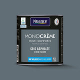 H20131-0L5 - Peinture MonoCrÃ¨me - Gris asp