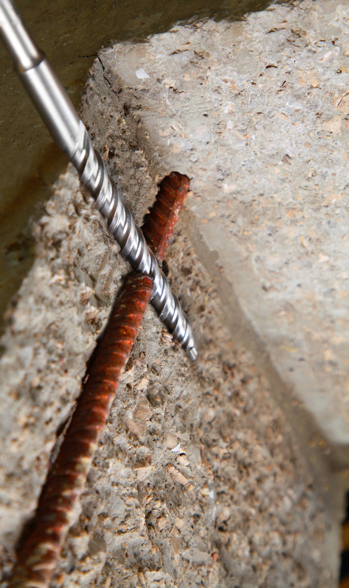Foret béton - DIAGER  - RocKFaster 6 taillants Tête Carbure Monobloc compatible SDS+  Diam.18x260mm