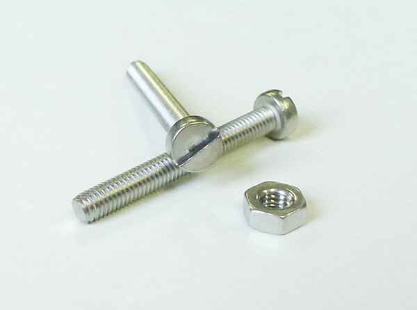 S1024025 - 4 boulons tÃªte cylindrique fe