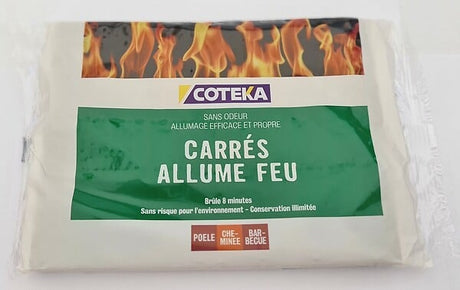 Allume-feu 24 carrés