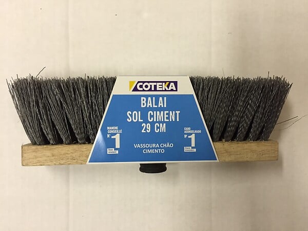63965 - Balai sol ciment 29cm