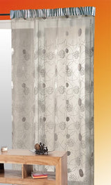 Panneau voilage Gris Luna Gallon fronceur 140x240