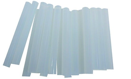 TEB06110H - 25 bÃ¢tons de colle chaude D10