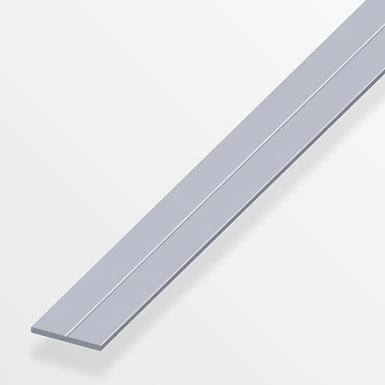 25814 - Plat 35.5mm aluminium brut 1m