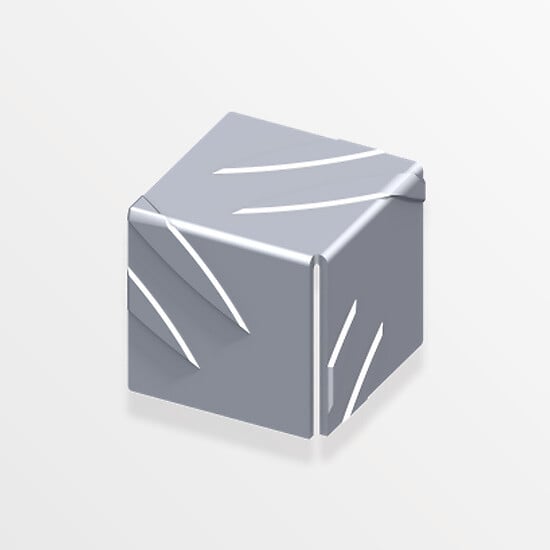 30400 - 4 angles-coffre aluminium brut