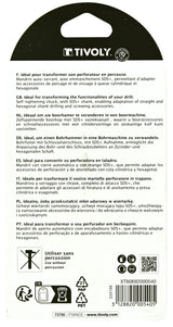 Tivoly   Mandrin auto-serrant SDS+ Ø 2 à 13mm