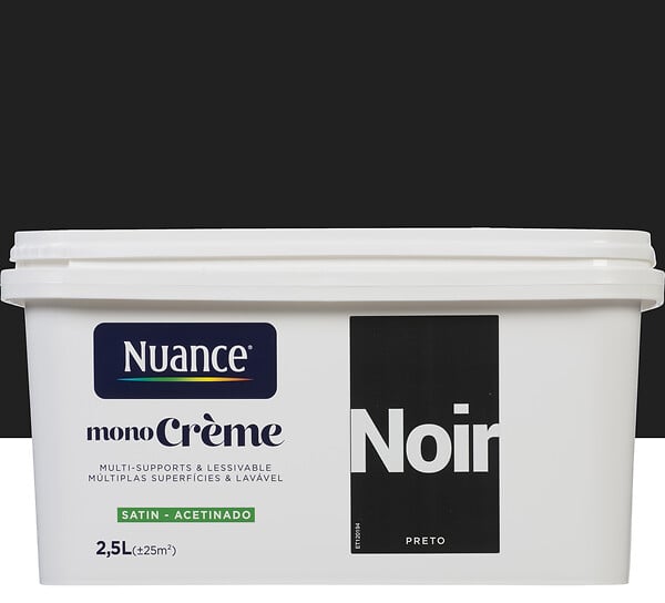 3505391057826 - Peinture MonoCrÃ¨me - Noir - S
