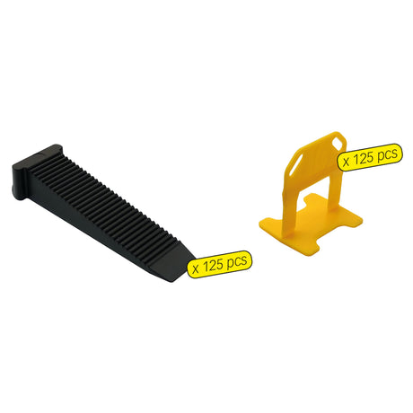 SEAU 125 croisillons 1 mm autonivelants + cales - MEJIX - 180046