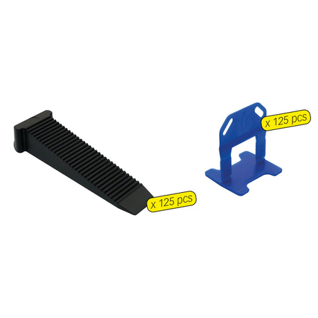 SEAU 125 croisillons 1.5 mm autonivelants + cales - MEJIX - 180047