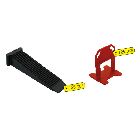 SEAU 125 croisillons 2 mm autonivelants + cales - MEJIX - 180048