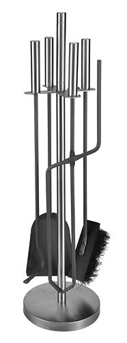 Serviteur classique - Acier - H66cm