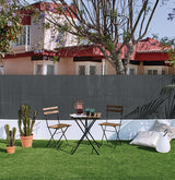 Canisse double face LOP - Gris - 1x3m