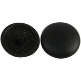 S1043009 - 30 cache-vis en plastique noir