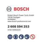 Kit adaptateur BOSCH Power-Change Plus 6 pans + foret HSS-G - 85 mm - 2608594253