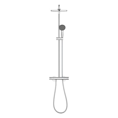 Colonne de douche GROHE Vitalio 26816000 Start Ecojoy avec mitigeur thermostatique, douche de tête 250 mm, douchette 2 jets