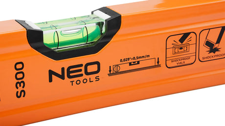 Niveau à bulles alu anti-chocs NEO TOOLS