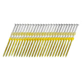 3000 Pointes en bande RH 75 x 2,8 mm 21° NORFIX NFX11067 galvanisée à chaud (zinc 50 µ) annelée