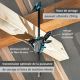 Serre joint 1 main PRO MAX 300mm - WOLFCRAFT - 3071000