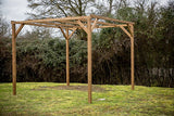Pergola - Bois massif - 8.88m2