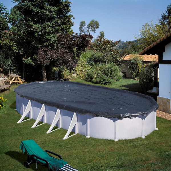 Bâche hiver 120g-m2 - Piscines D.6,1x3,75m