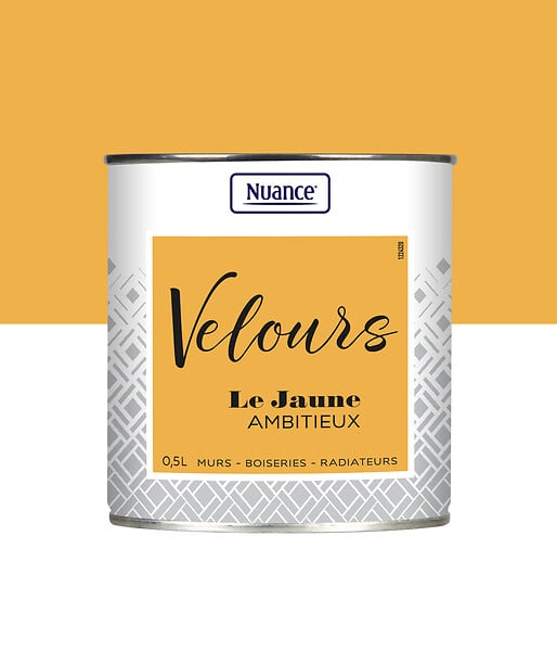 436217 - Peinture Velours - Jaune ambit
