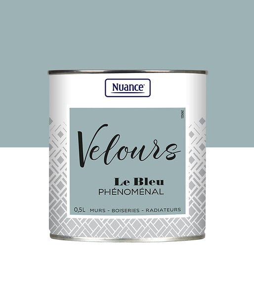 436224 - Peinture Velours - Bleu phenom