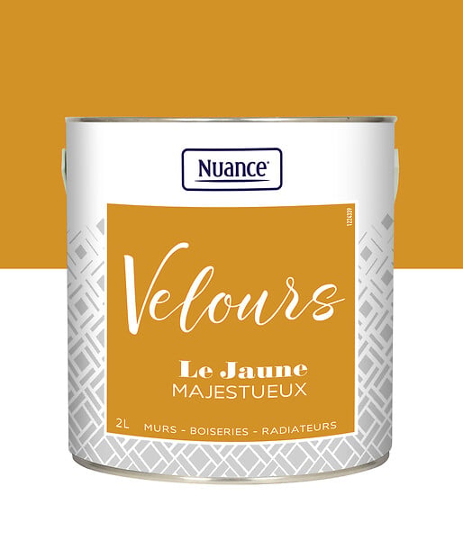 436248 - Peinture Velours - Jaune majes