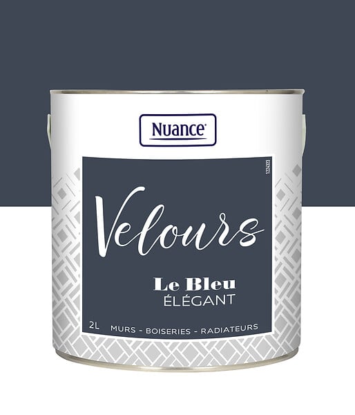 436258 - Peinture Velours - Bleu elegan