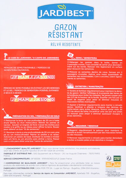 44823J2 - Gazon ultra rÃ©sistant - 1kg