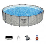Piscine steelpromax - 488x122 avec pompe