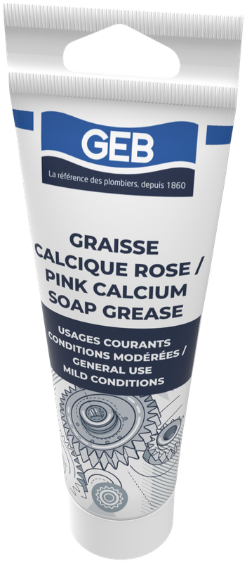 Graisse calcique GEB tube pegboardable rose 125ml
