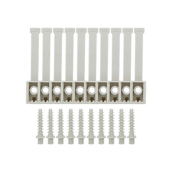 Sachet 10 colliers à clip diamètre 16 à 20 mm