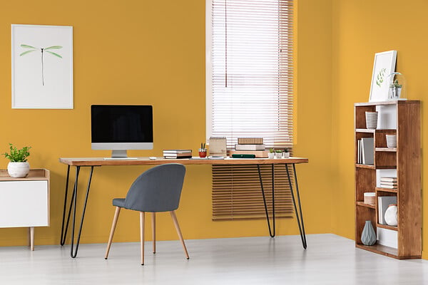 436217 - Peinture Velours - Jaune ambit