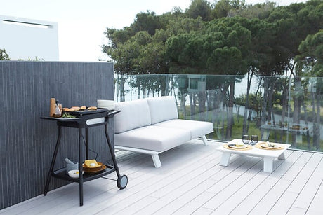 Barbecue électrique sur pied avec 2 tablettes - 2000W